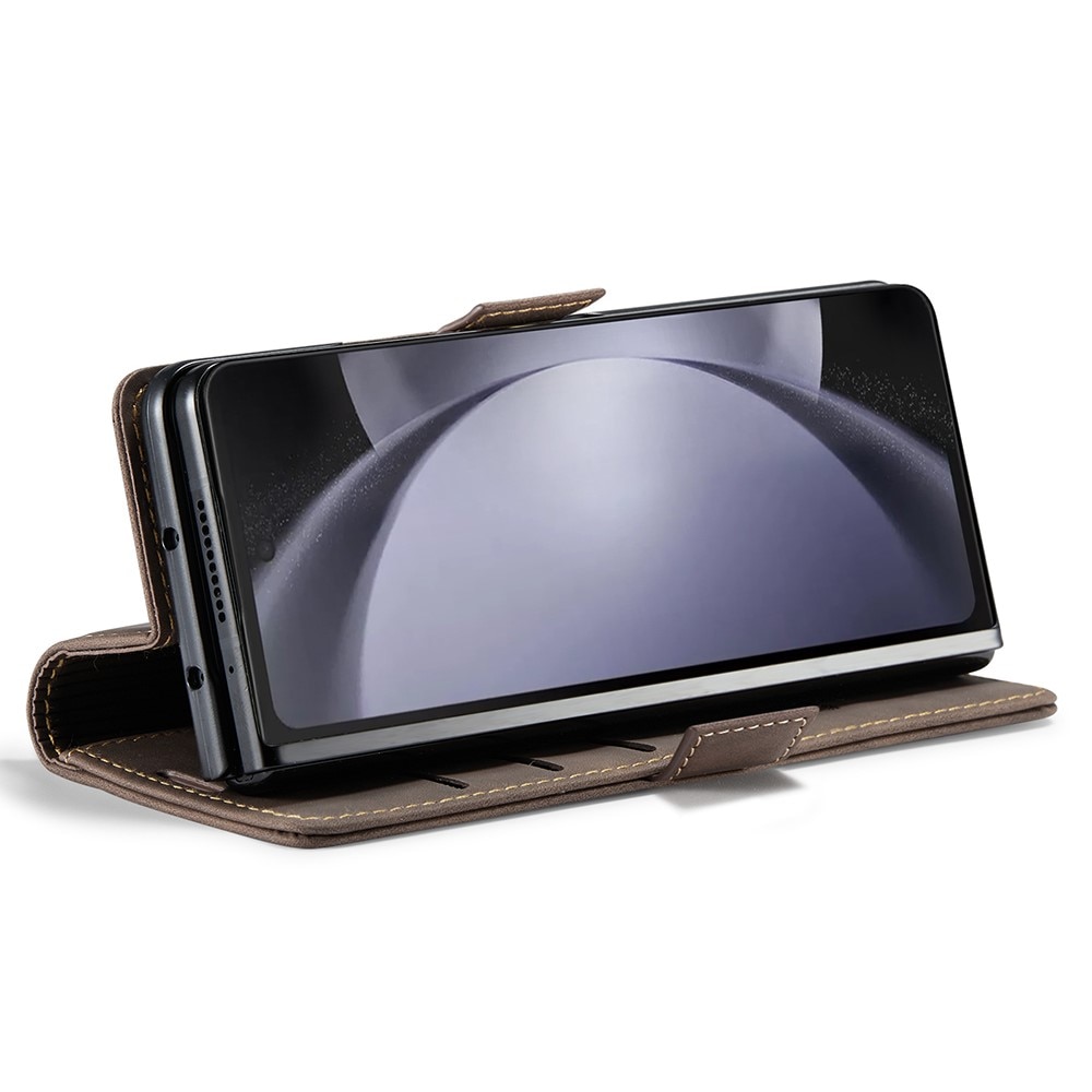 Slim Lommebokveske Samsung Galaxy Z Fold 6 brun