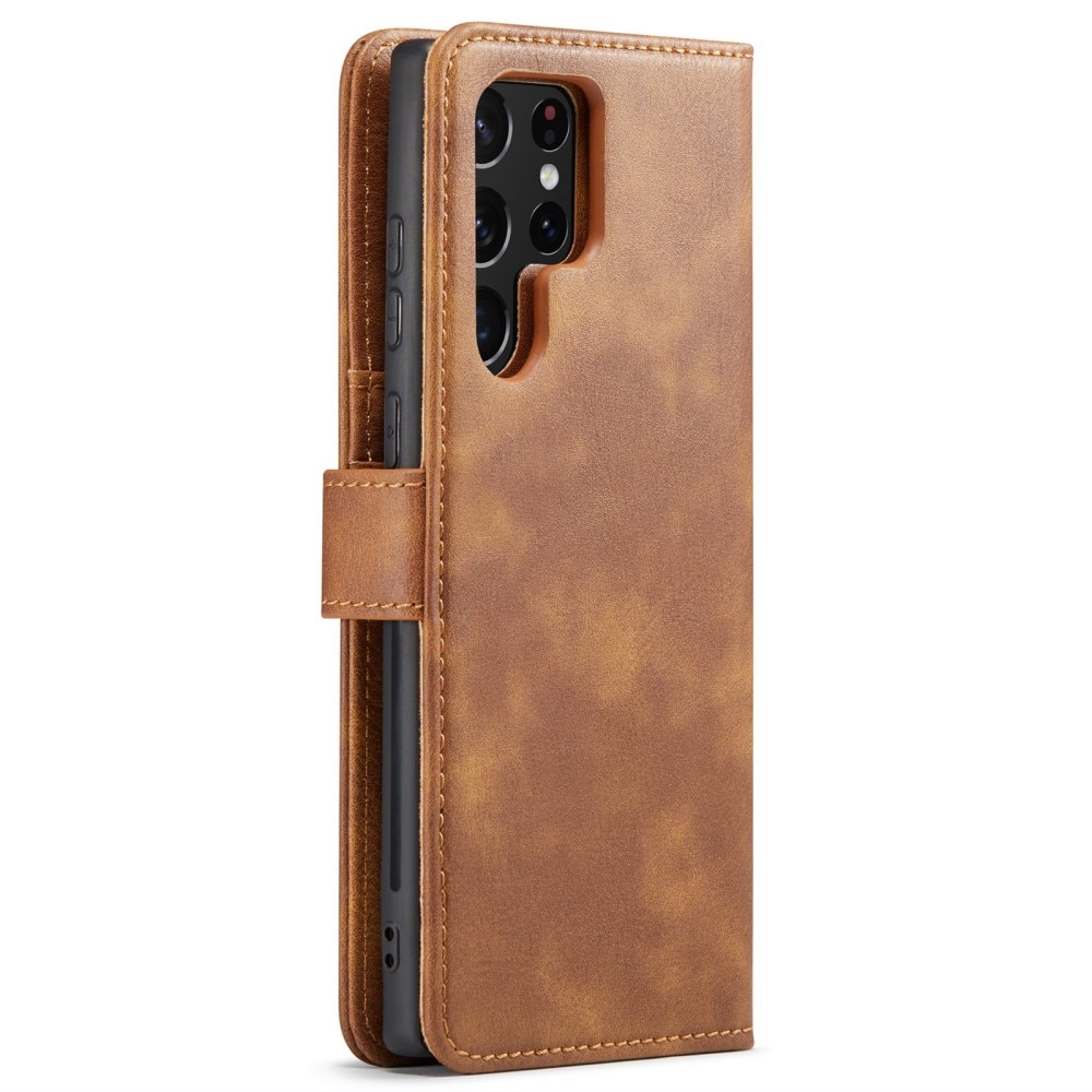 Magnet Wallet Samsung Galaxy S24 Ultra Cognac