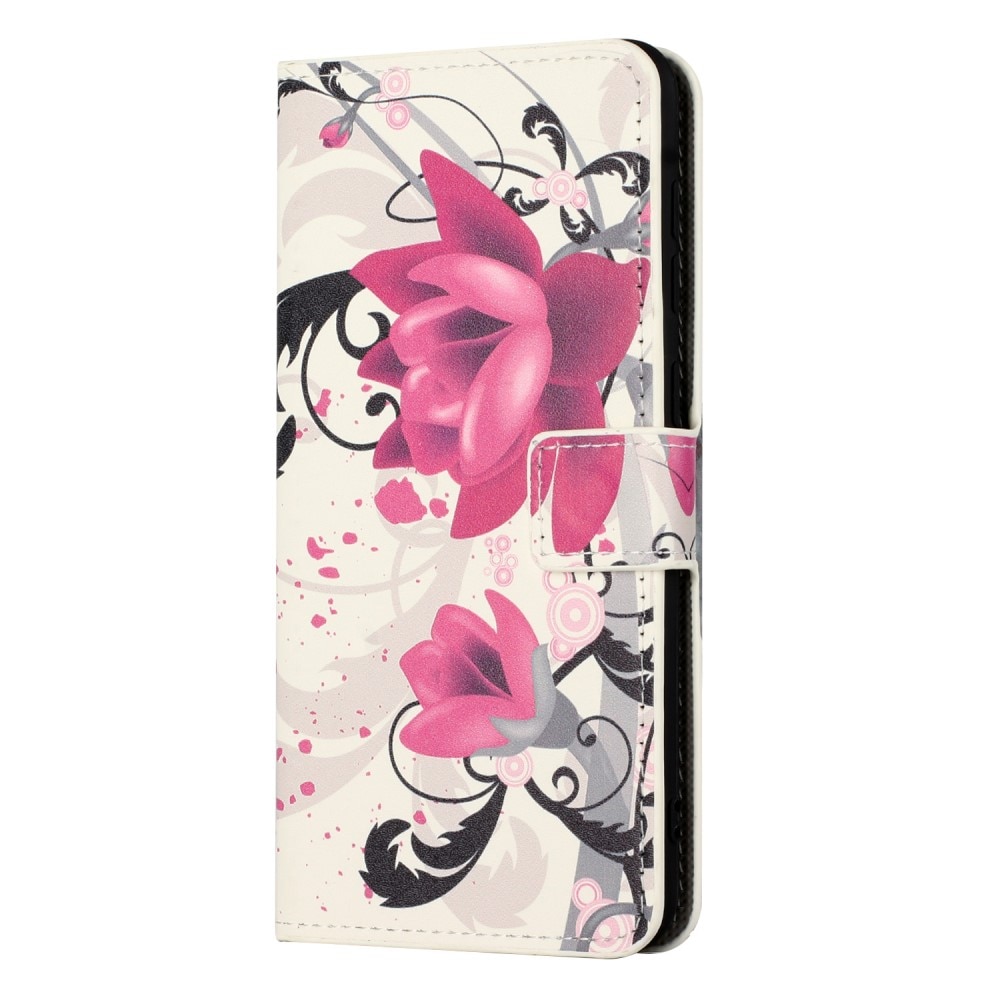 Mobilveske Samsung Galaxy A55 flowers