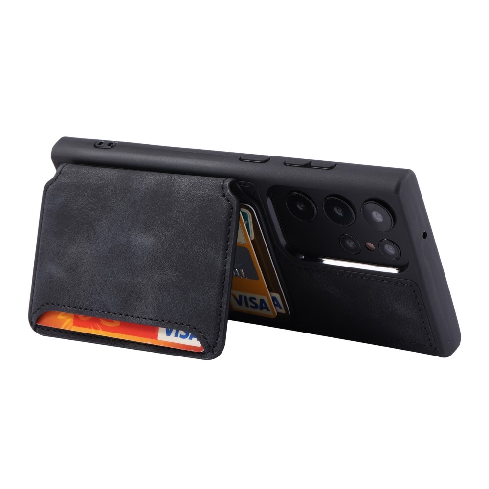 RFID blocking Multi-slot Deksel Samsung Galaxy S24 Ultra svart