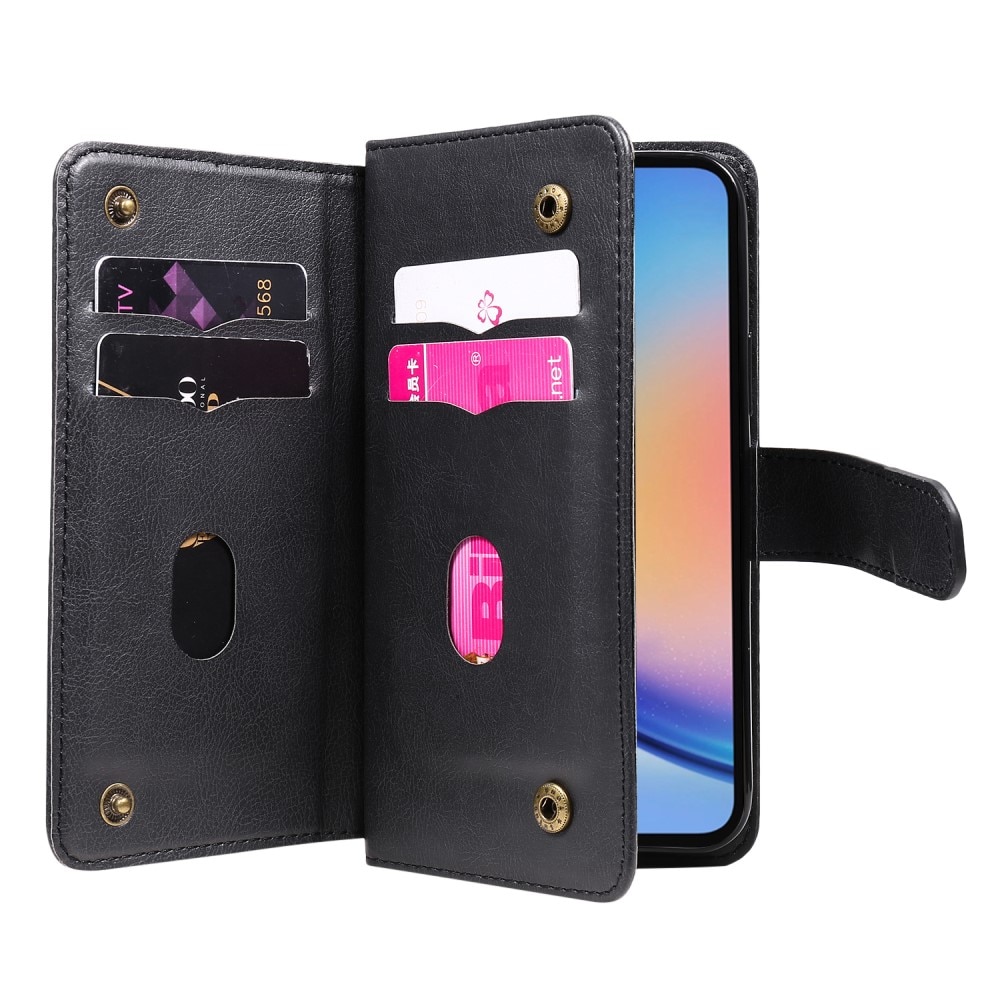 Lommeboketui Multi-slot Samsung Galaxy A35 svart