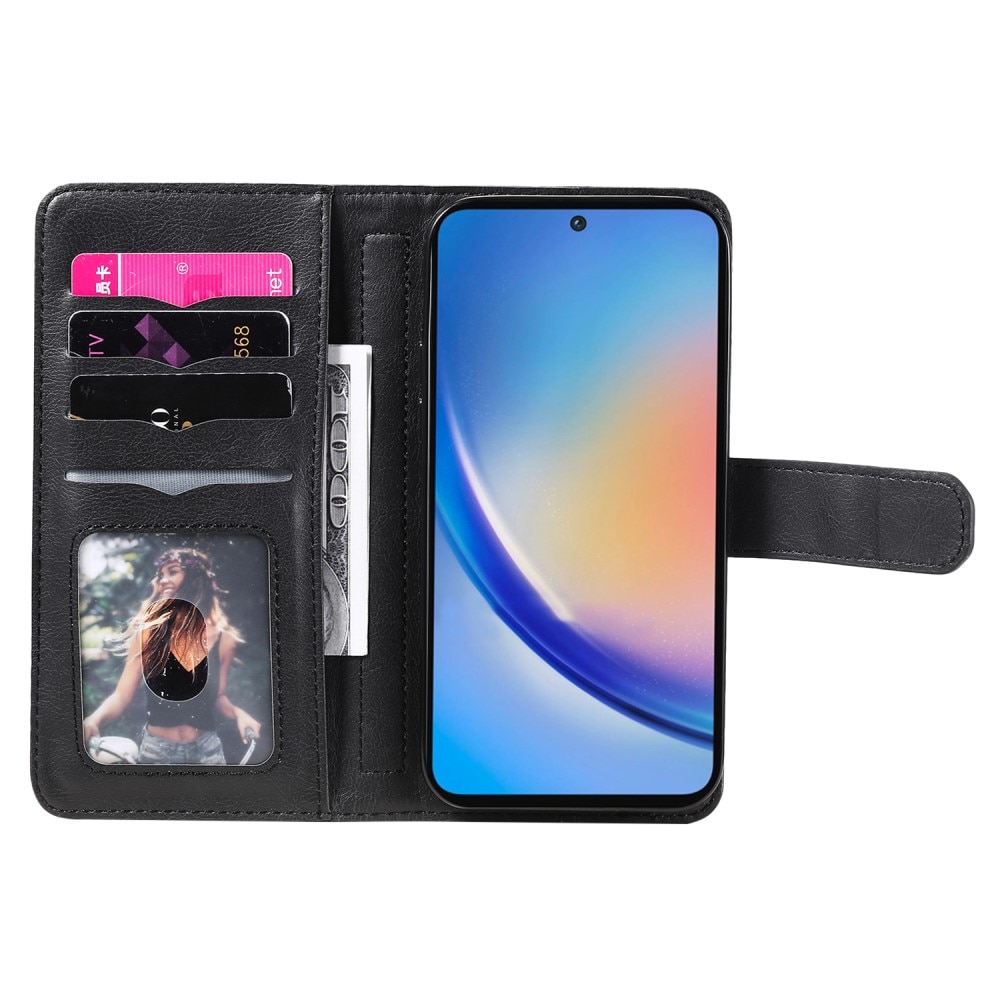 Lommeboketui Multi-slot Samsung Galaxy A35 svart