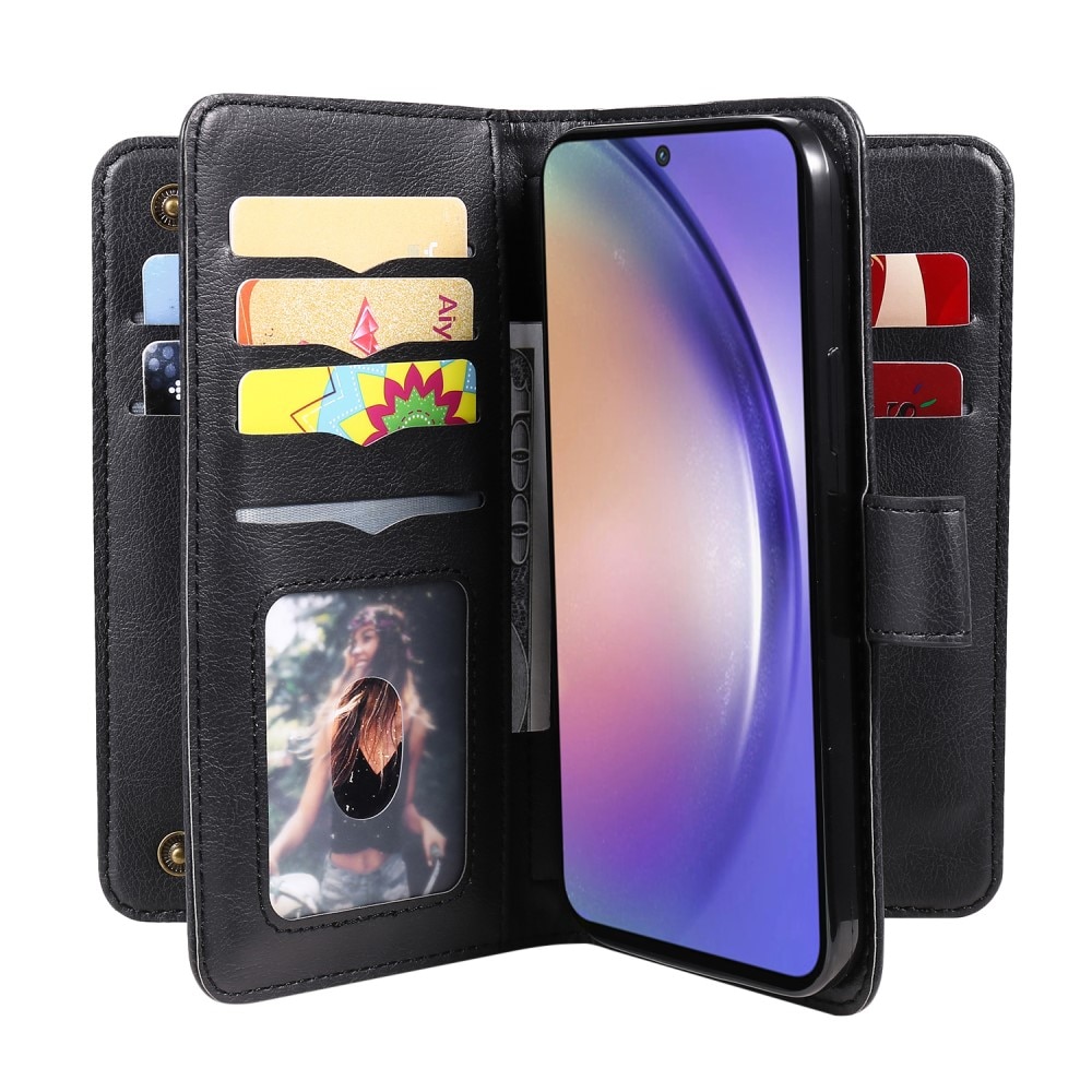 Lommeboketui Multi-slot Samsung Galaxy A55 svart