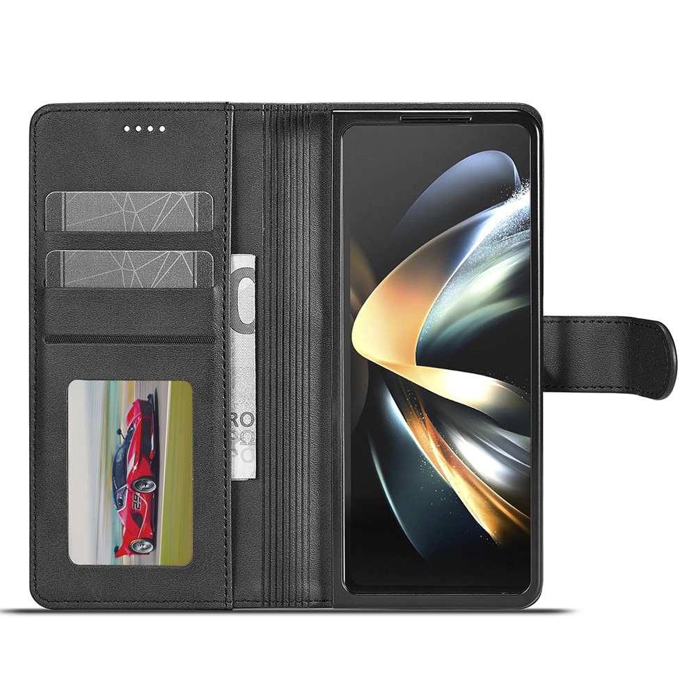 Lommebokdeksel Samsung Galaxy Z Fold 6 svart