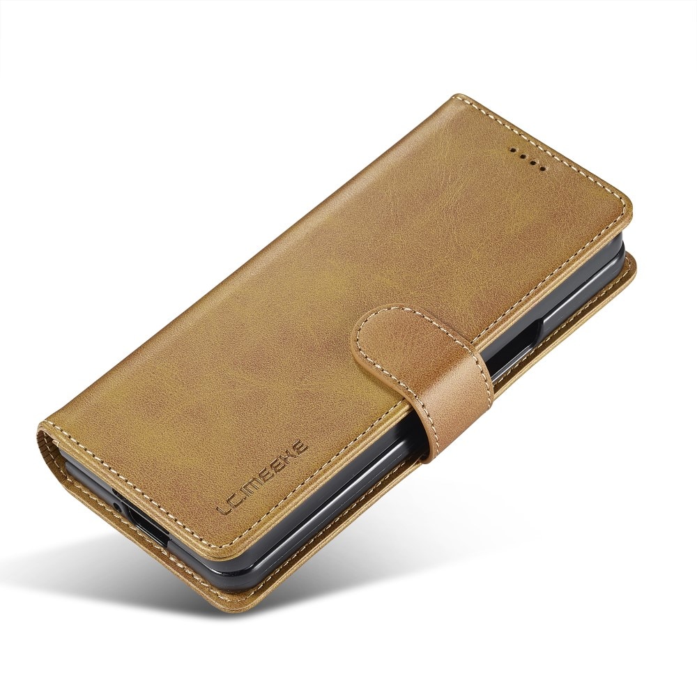 Lommebokdeksel Samsung Galaxy Z Fold 6 cognac