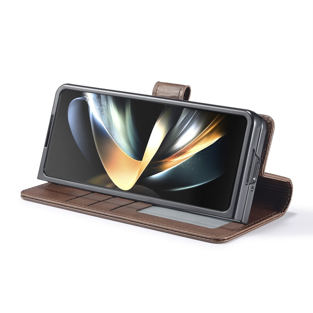 Lommebokdeksel Samsung Galaxy Z Fold 6 brun