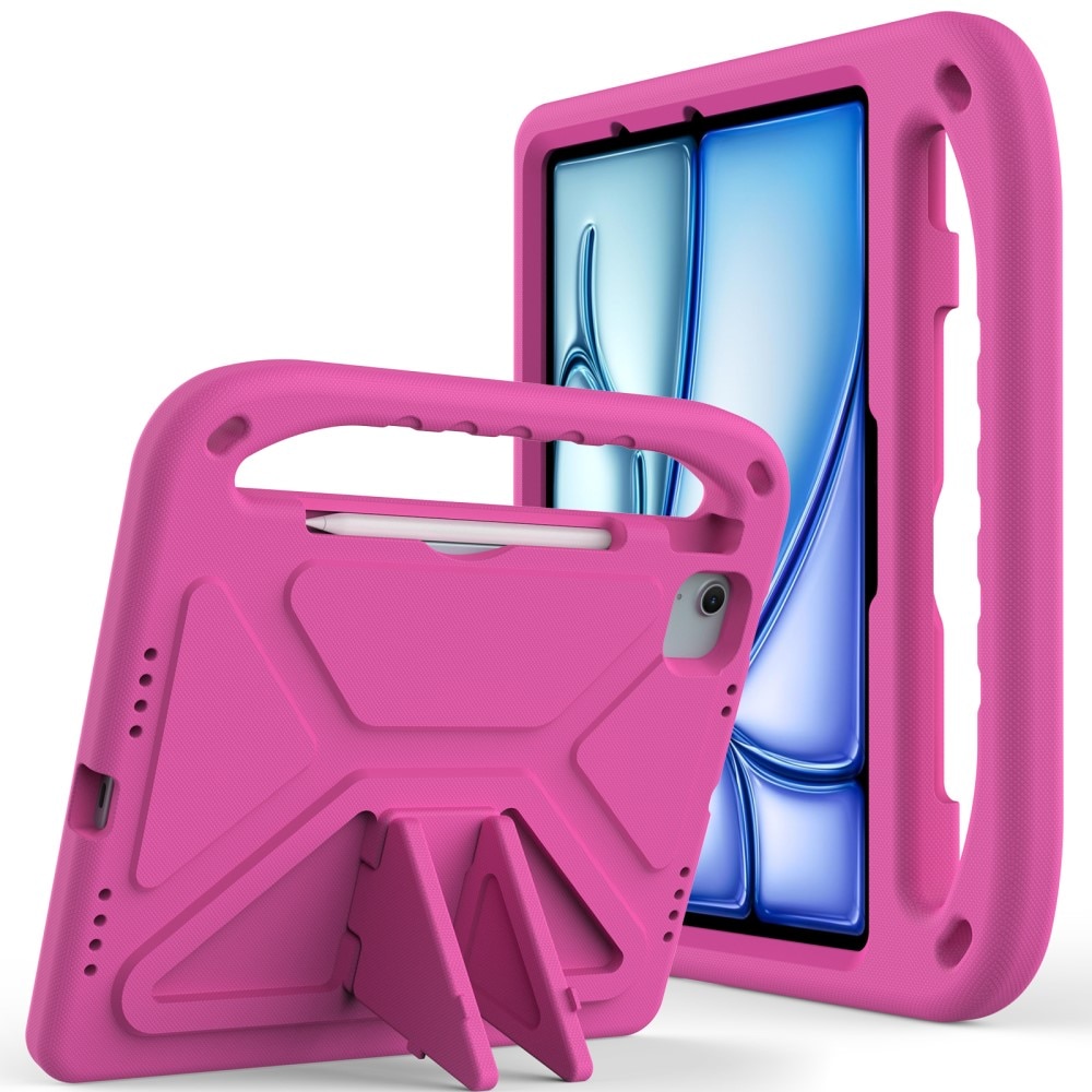 Etui EVA med håndtak for iPad Pro 11 5th Gen (2024) rosa