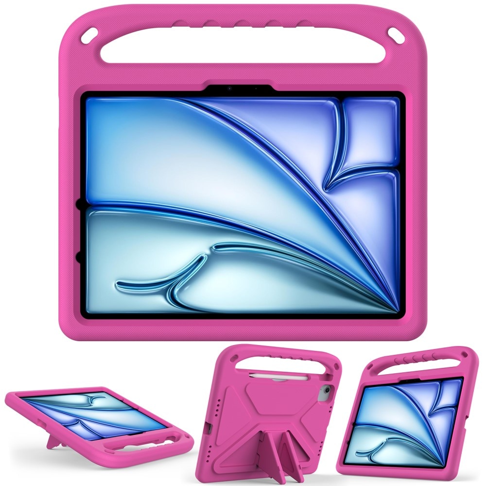 Etui EVA med håndtak for iPad Pro 11 5th Gen (2024) rosa