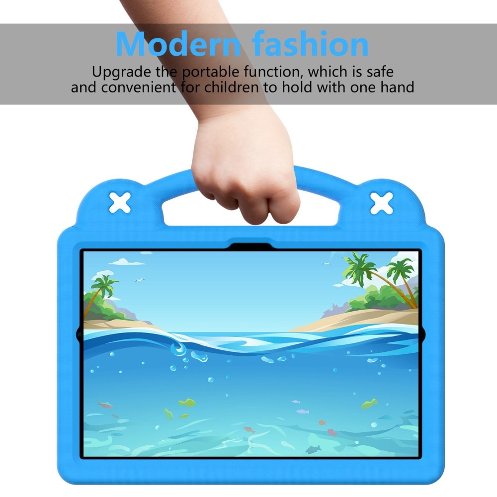 Støtsikker EVA Deksel Kickstand Samsung Galaxy Tab A8 10.5 blå