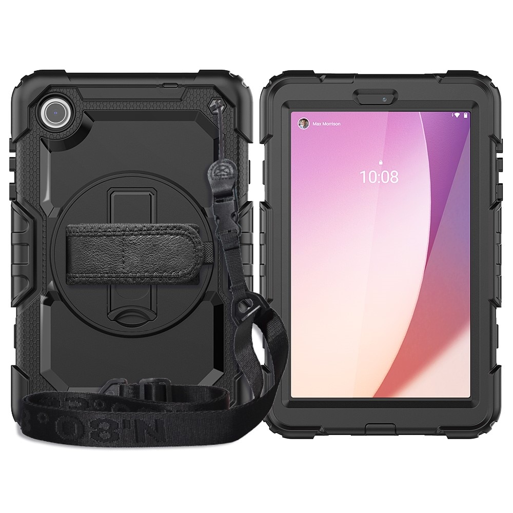 Støtsikker Full Protection Hybriddeksel Lenovo Tab M8 (4th Gen) svart