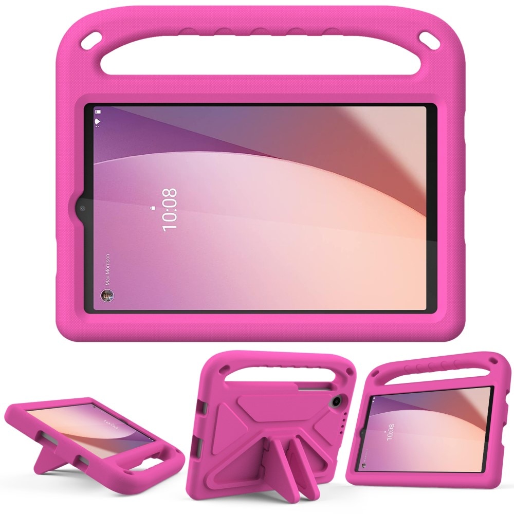 Etui EVA med håndtak for Lenovo Tab M8 (4th Gen) rosa