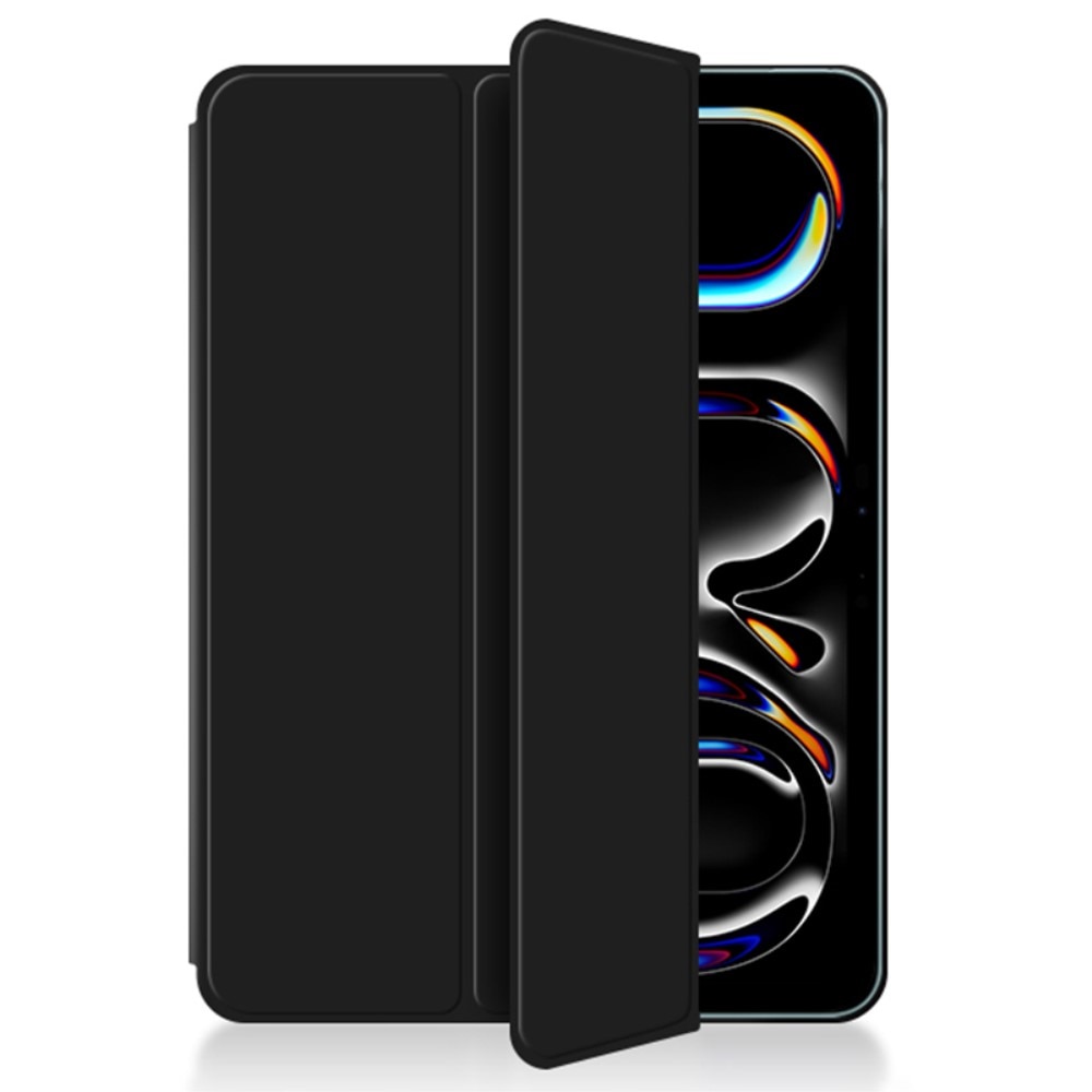 iPad Pro 11 5th Gen (2024) Etui Tri-fold Magnetic svart