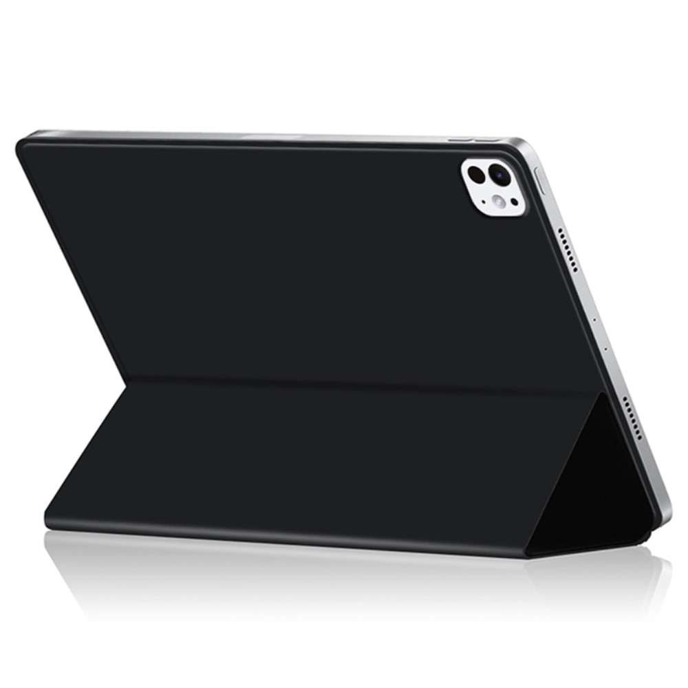iPad Pro 13 7th Gen (2024) Etui Tri-fold Magnetic svart