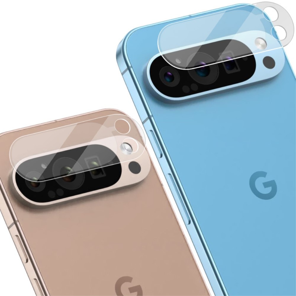 2-pack Herdet Glass Kamerabeskyttelse Google Pixel 9 Pro gjennomsiktig