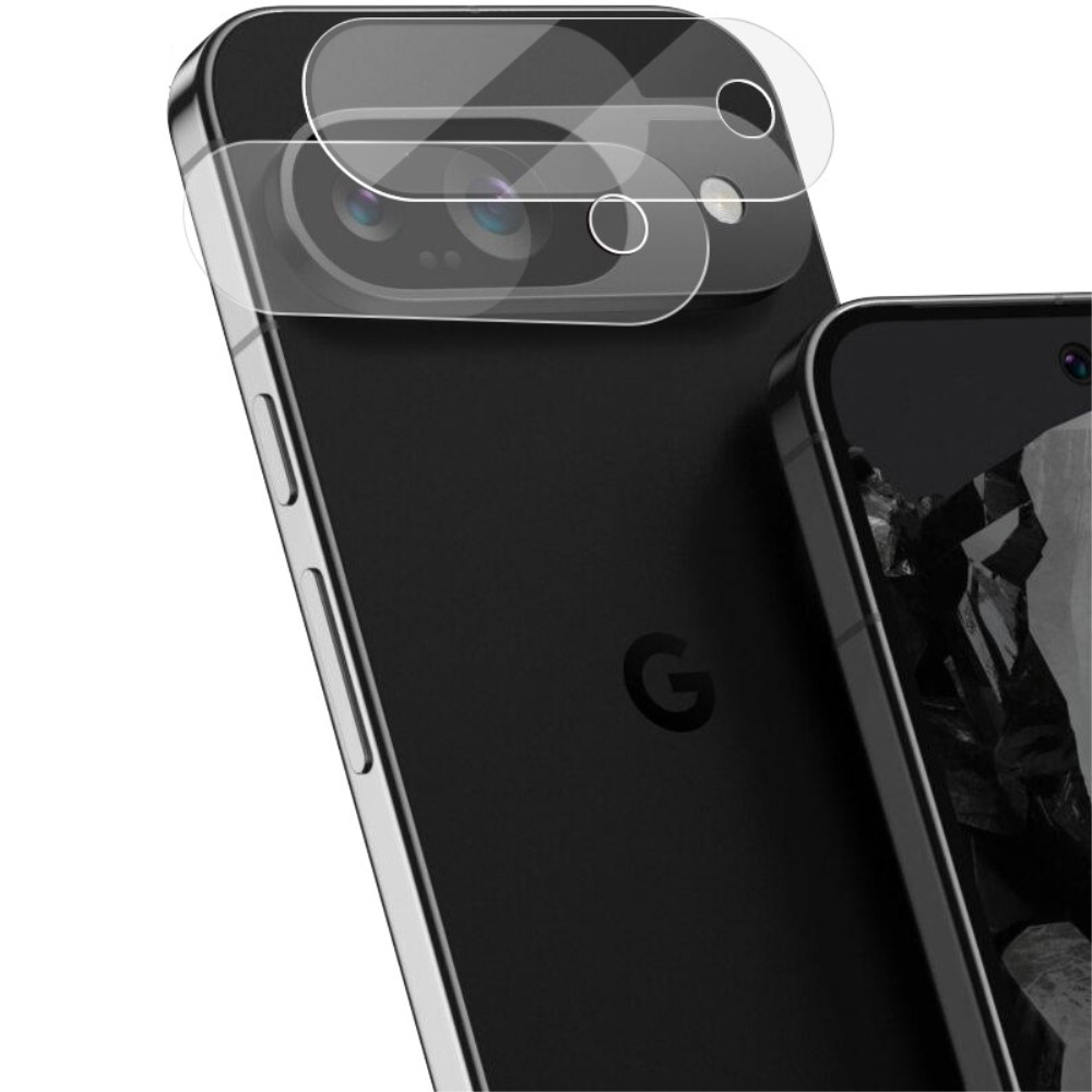 2-pack Herdet Glass Kamerabeskyttelse Google Pixel 9 gjennomsiktig