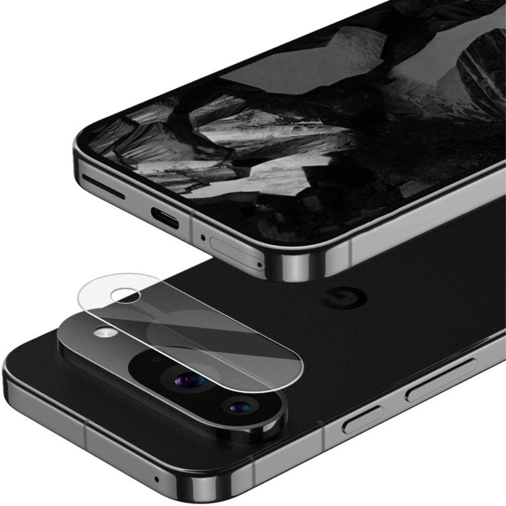 2-pack Herdet Glass Kamerabeskyttelse Google Pixel 9 gjennomsiktig