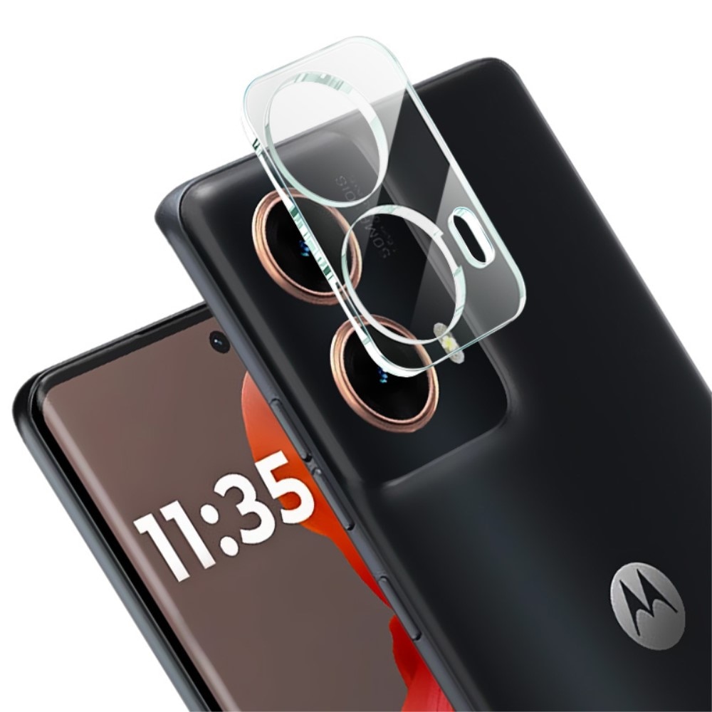 Herdet Glass Linsebeskyttelse Motorola Moto G85 Gjennomsiktig