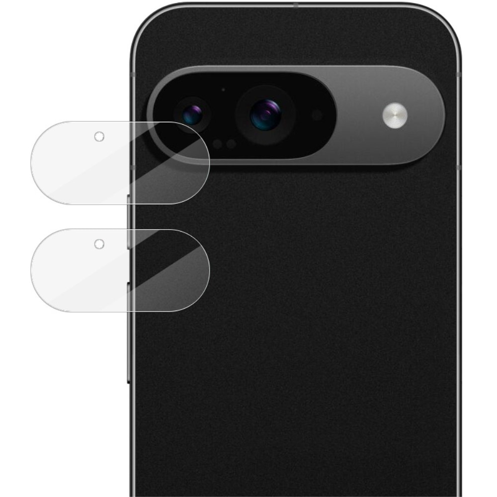 2-pack Herdet Glass Linsebeskyttelse Google Pixel 9 gjennomsiktig