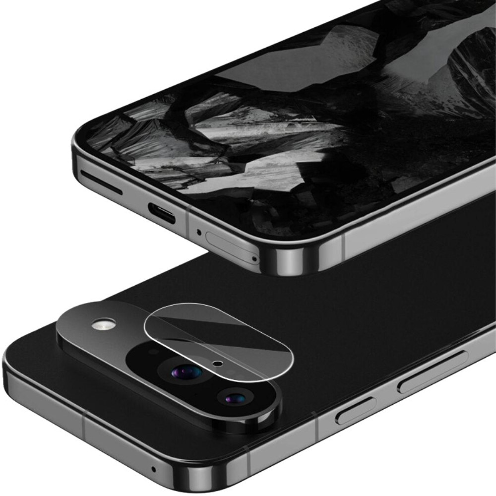 2-pack Herdet Glass Linsebeskyttelse Google Pixel 9 gjennomsiktig