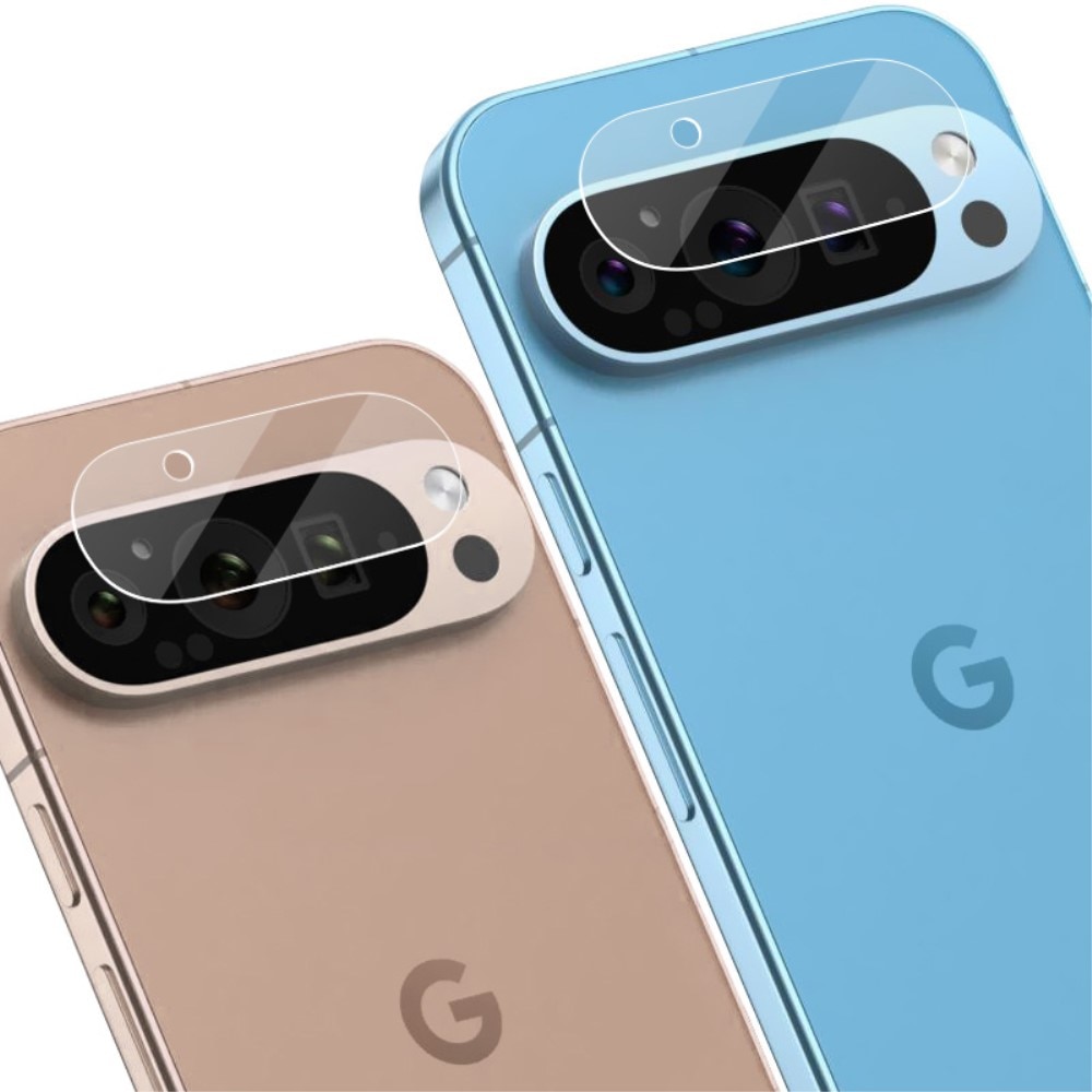 2-pack Herdet Glass Linsebeskyttelse Google Pixel 9 Pro gjennomsiktig