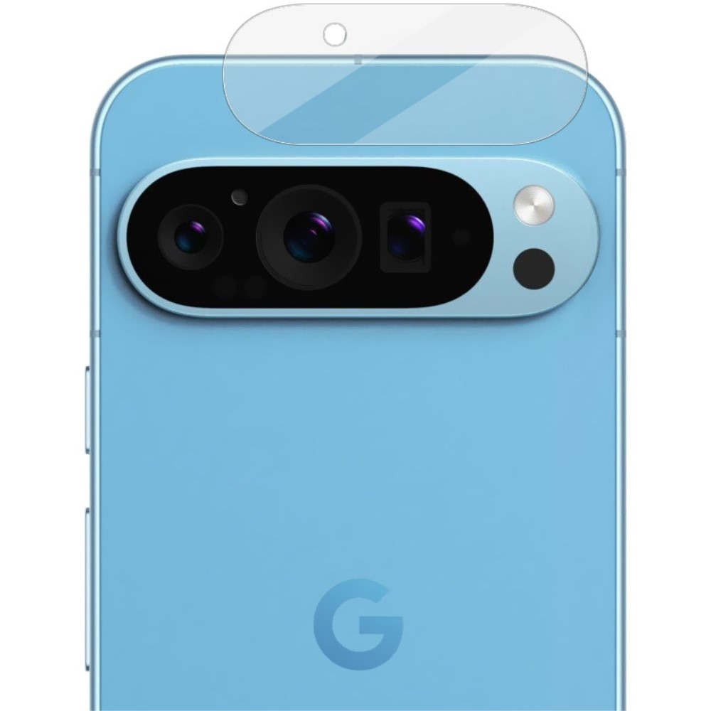 2-pack Herdet Glass Linsebeskyttelse Google Pixel 9 Pro gjennomsiktig