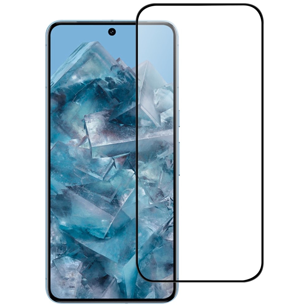 Heldekkende Skjermbeskytter Herdet Glass Google Pixel 9 Pro XL svart