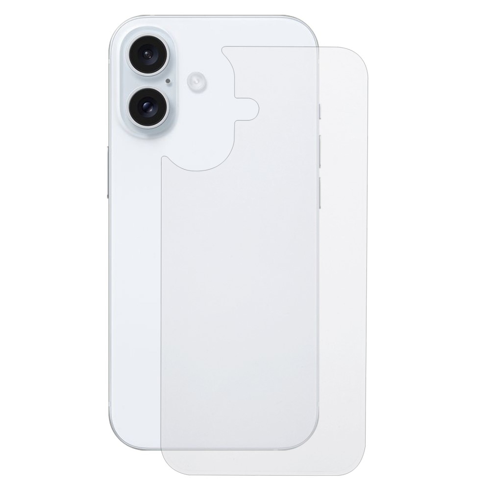 Herdet Glass 0.3mm Bakside iPhone 16