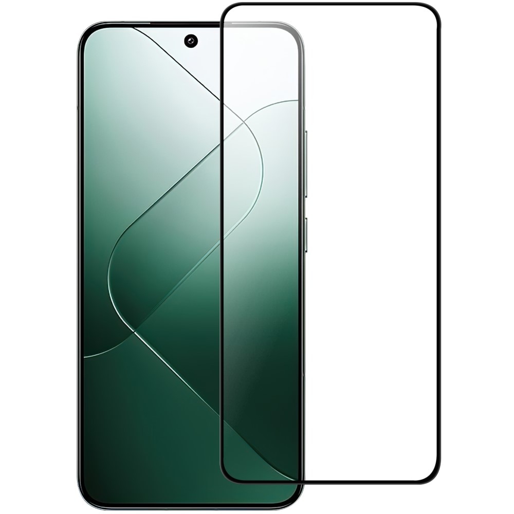 Heldekkende Skjermbeskytter Herdet Glass Xiaomi 14T Pro svart