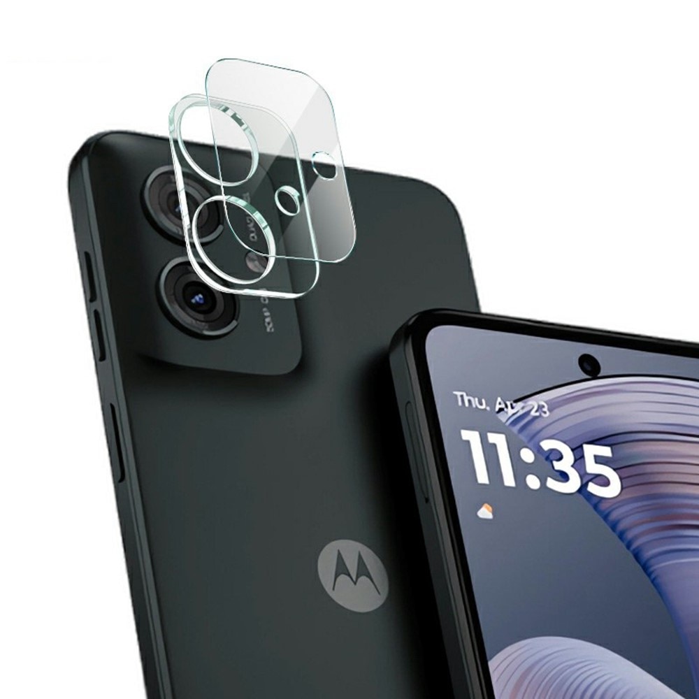 Herdet Glass Linsebeskyttelse Motorola Moto G55 gjennomsiktig