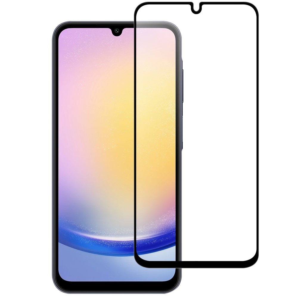 Heldekkende Skjermbeskytter Herdet Glass Samsung Galaxy A26 svart