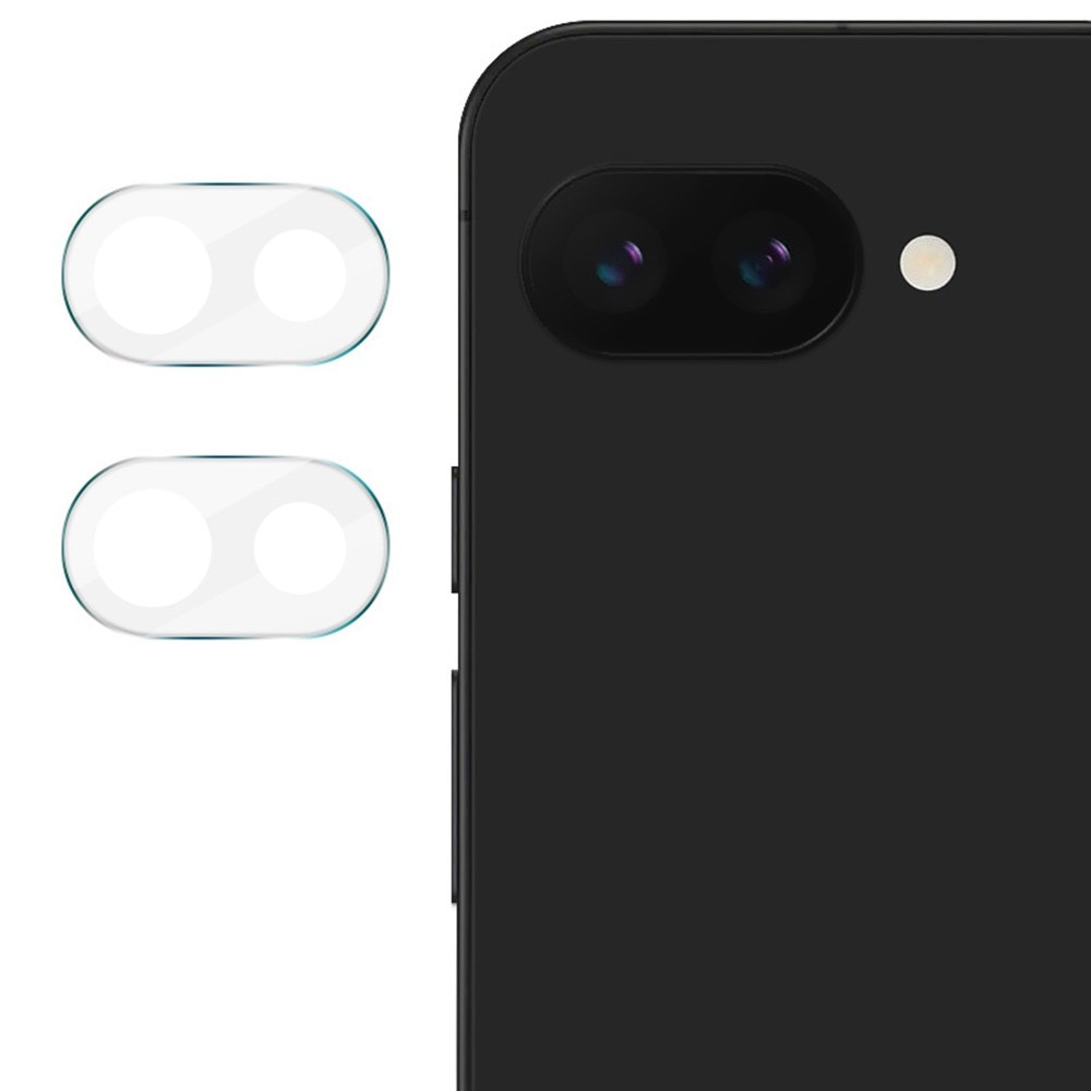 2-pack Herdet Glass Linsebeskyttelse Google Pixel 9a gjennomsiktig