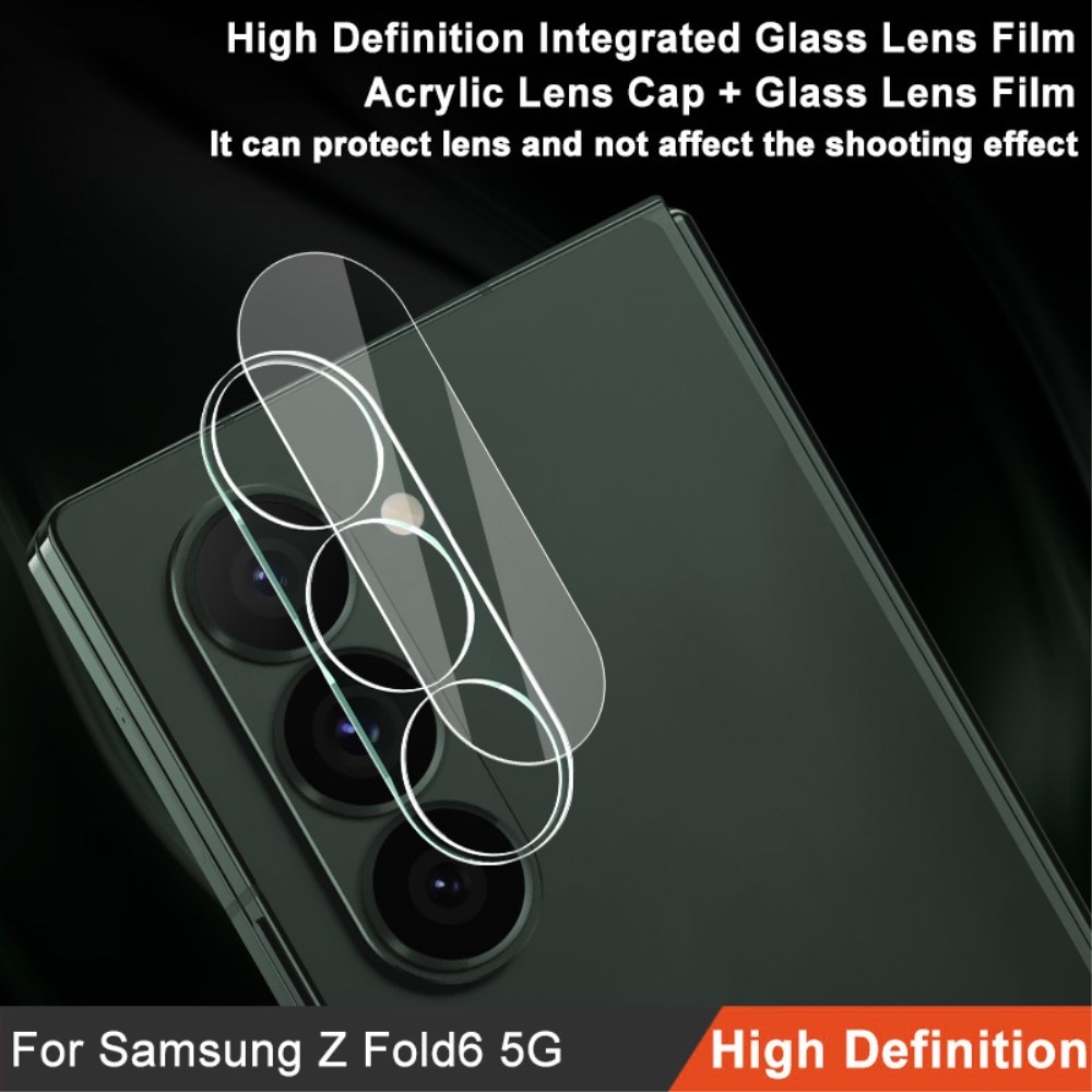 Herdet Glass Linsebeskyttelse Samsung Galaxy Z Fold 6 gjennomsiktig