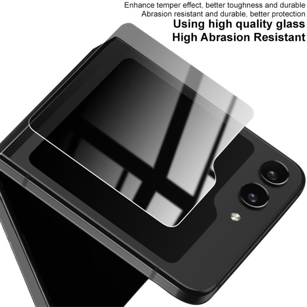 Privacy Herdet Glass Ytterskjermbeskytter Samsung Galaxy Z Flip 6