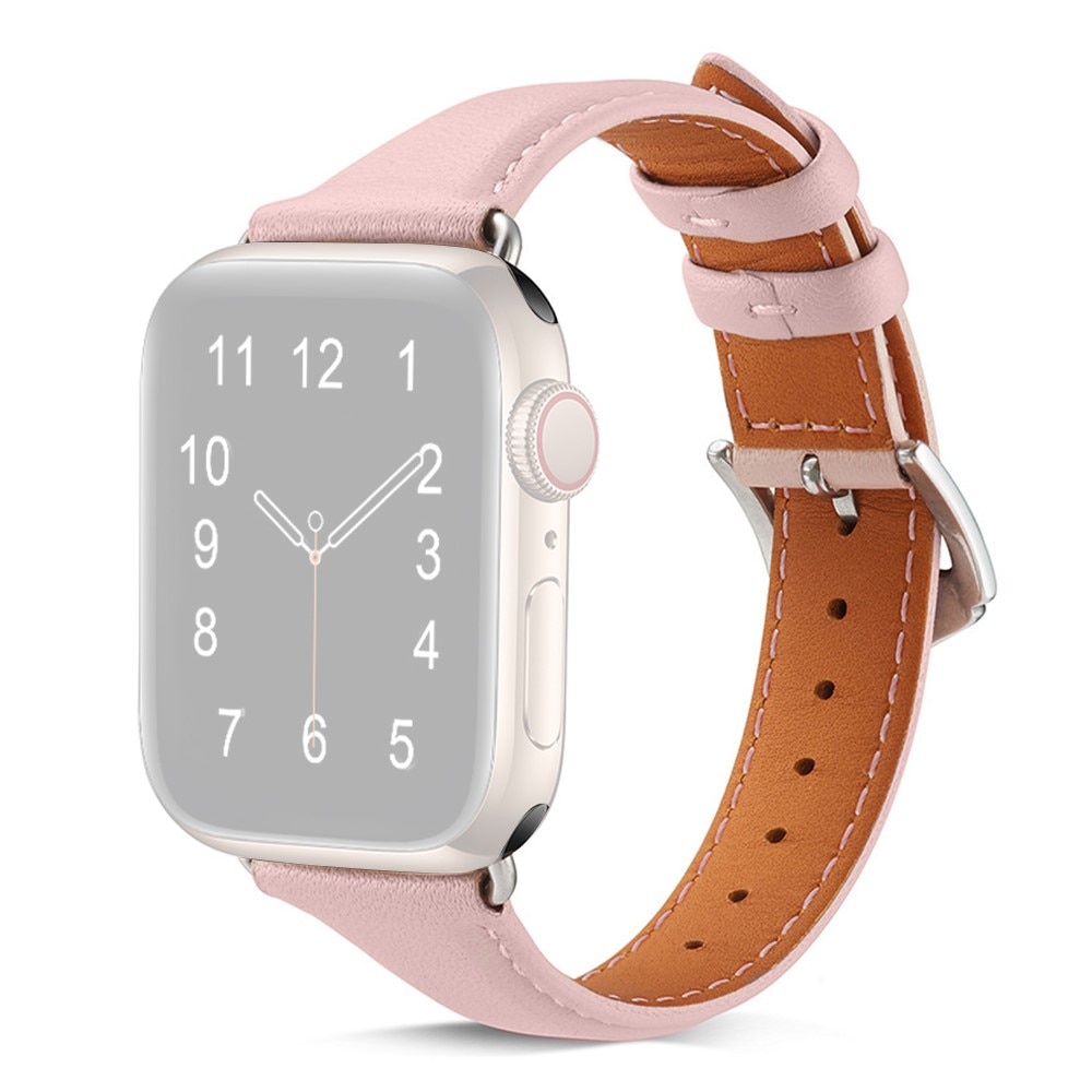 Apple Watch 41mm Series 9 Skinnreim Slim rosa