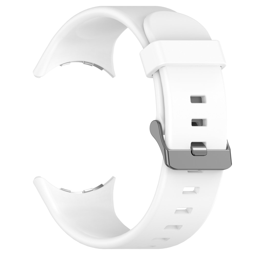 Google Pixel Watch 3 45mm Reim Silikon Hvit