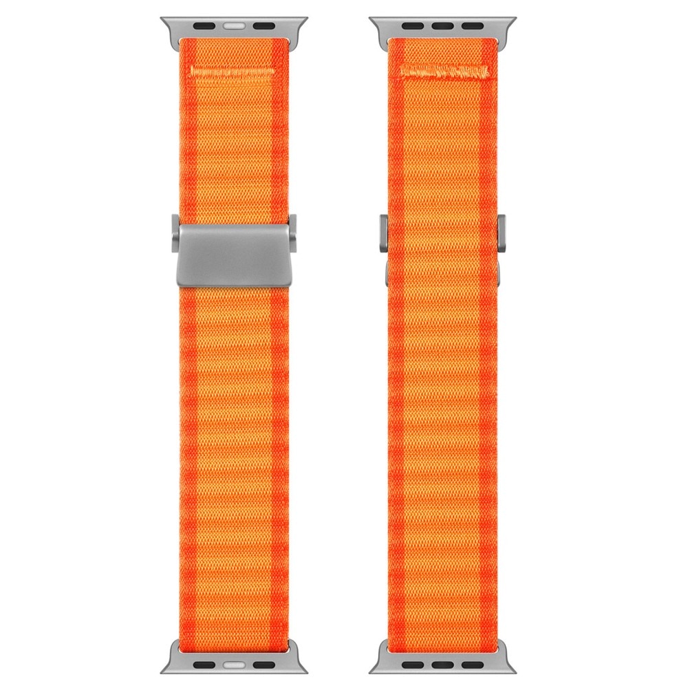 Active Nylon Reim Apple Watch Series 4-6 44mm oransje