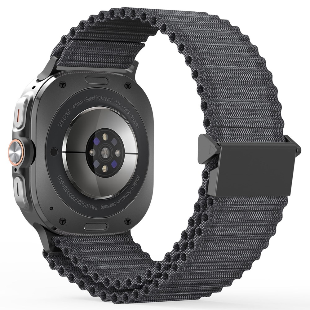 Active Nylon Reim Samsung Galaxy Watch Ultra 47mm grå