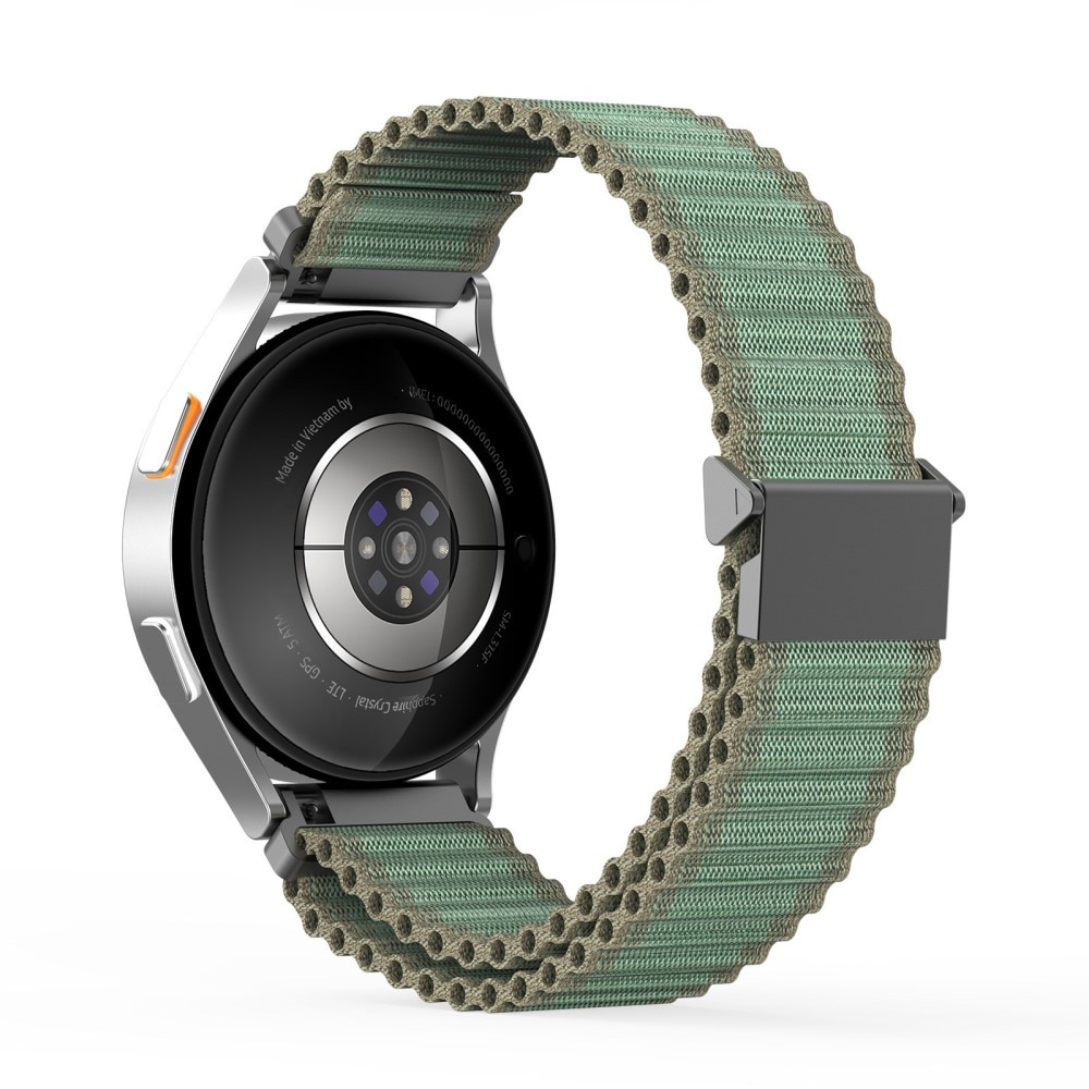 Active Nylon Reim Samsung Galaxy Watch 7 40mm grønn