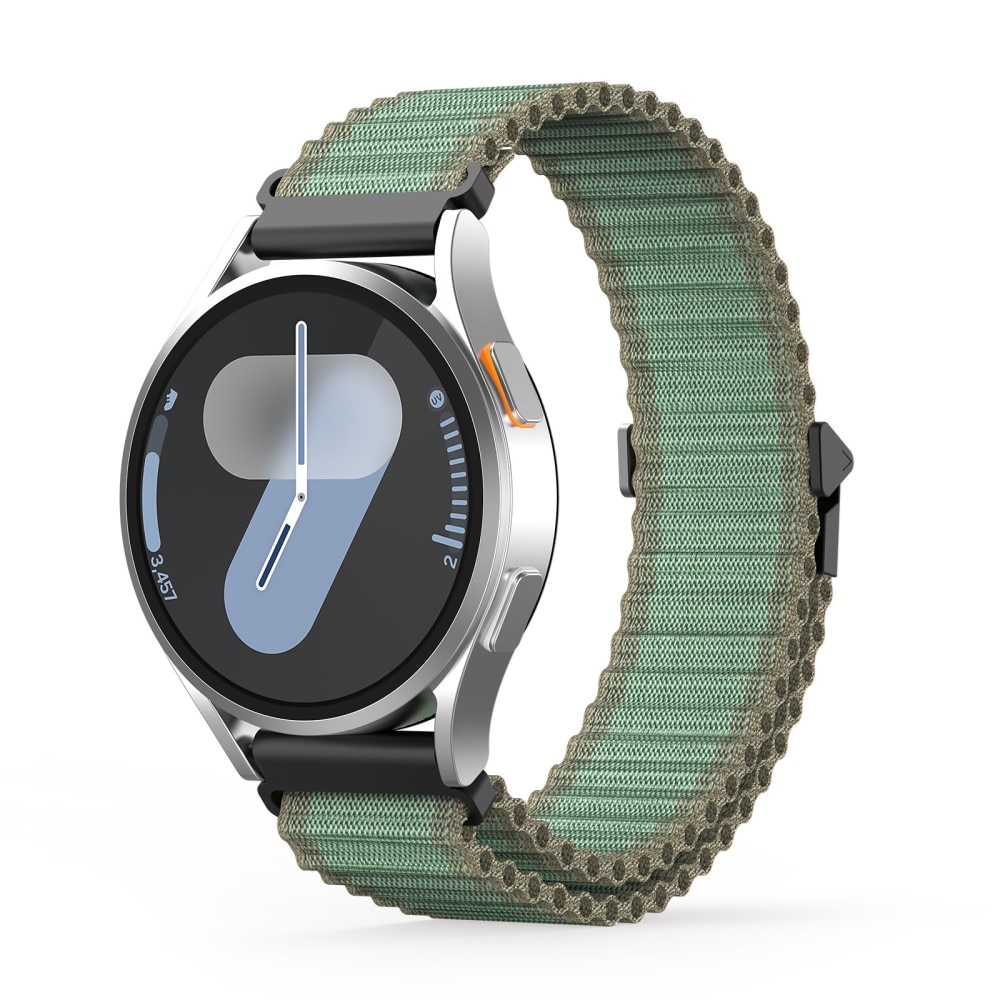 Active Nylon Reim Samsung Galaxy Watch 7 44mm grønn