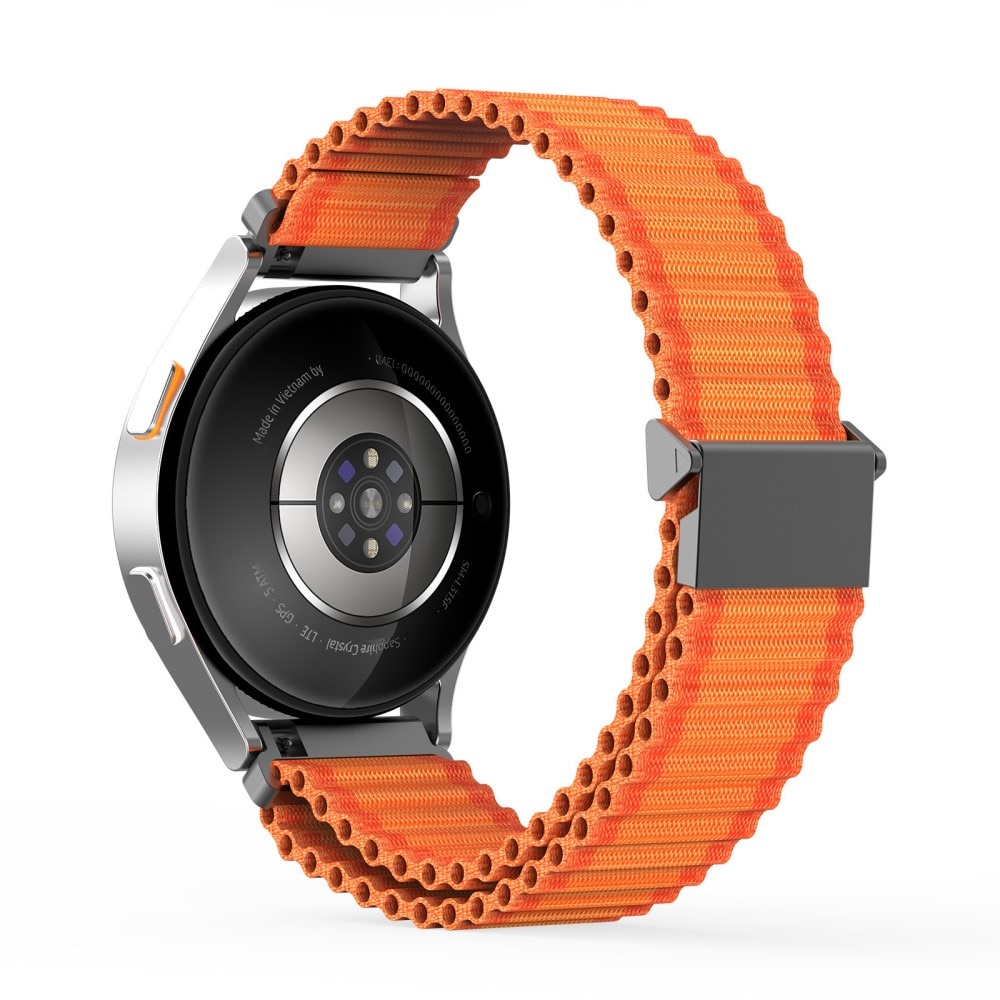 Active Nylon Reim Samsung Galaxy Watch 7 44mm oransje