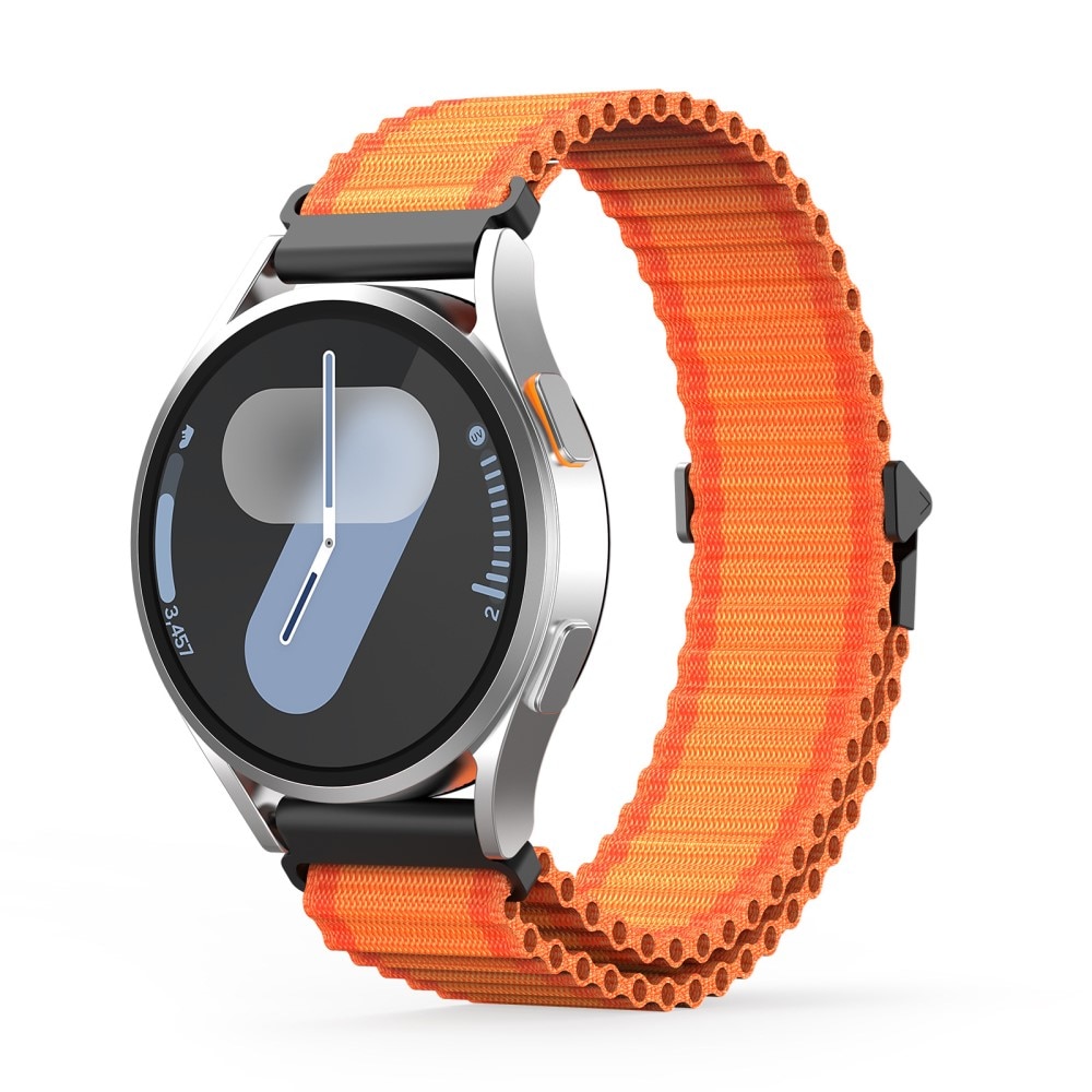 Active Nylon Reim Samsung Galaxy Watch 7 44mm oransje