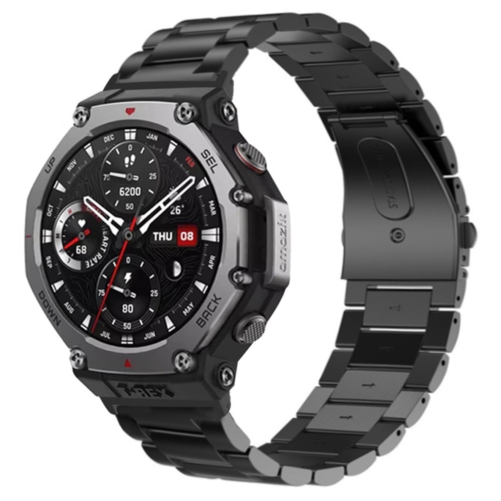 Amazfit T-Rex 3 Metal Reim svart