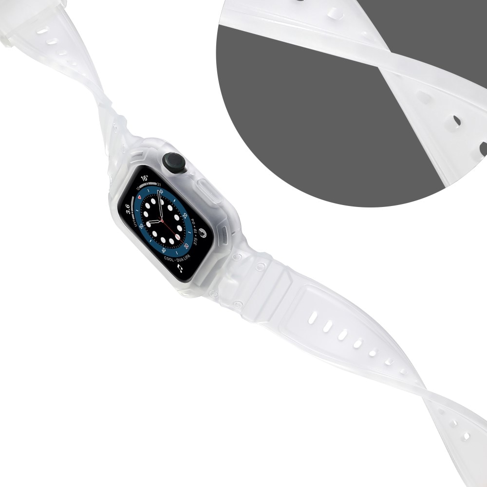 Apple Watch Series 10 46mm Adventure Deksel + Reim gjennomsiktig