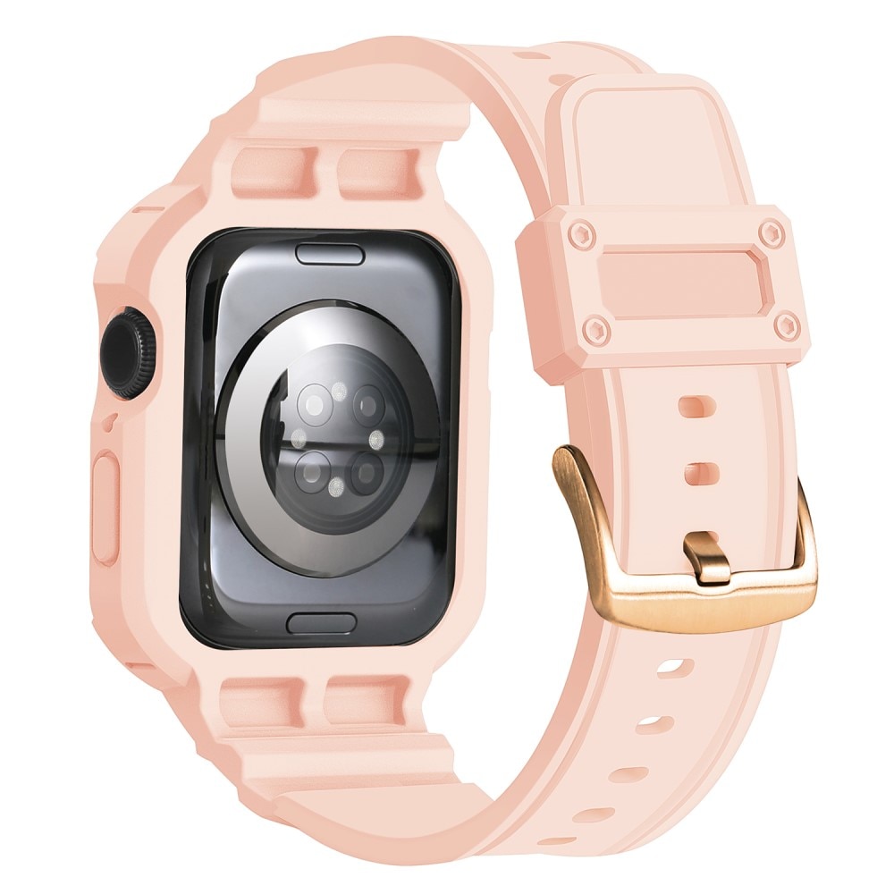 Apple Watch Series 10 42mm Adventure Deksel + Reim rosa