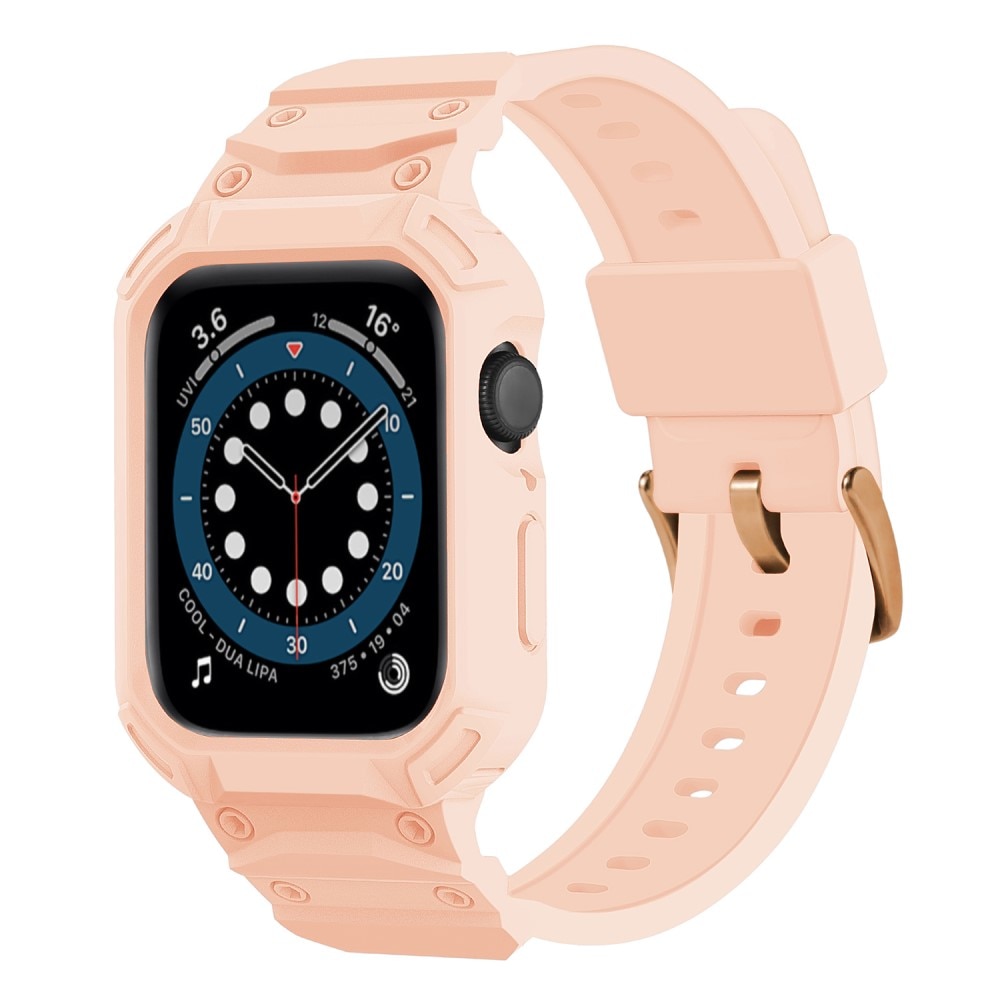 Apple Watch Series 10 42mm Adventure Deksel + Reim rosa