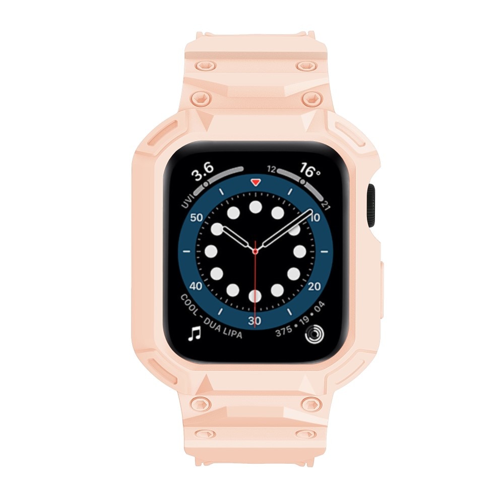 Apple Watch Series 10 42mm Adventure Deksel + Reim rosa