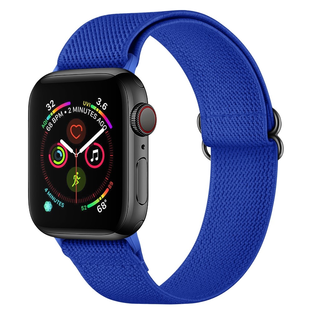 Apple Watch Ultra 2 49mm Elastisk Nylonreim blå