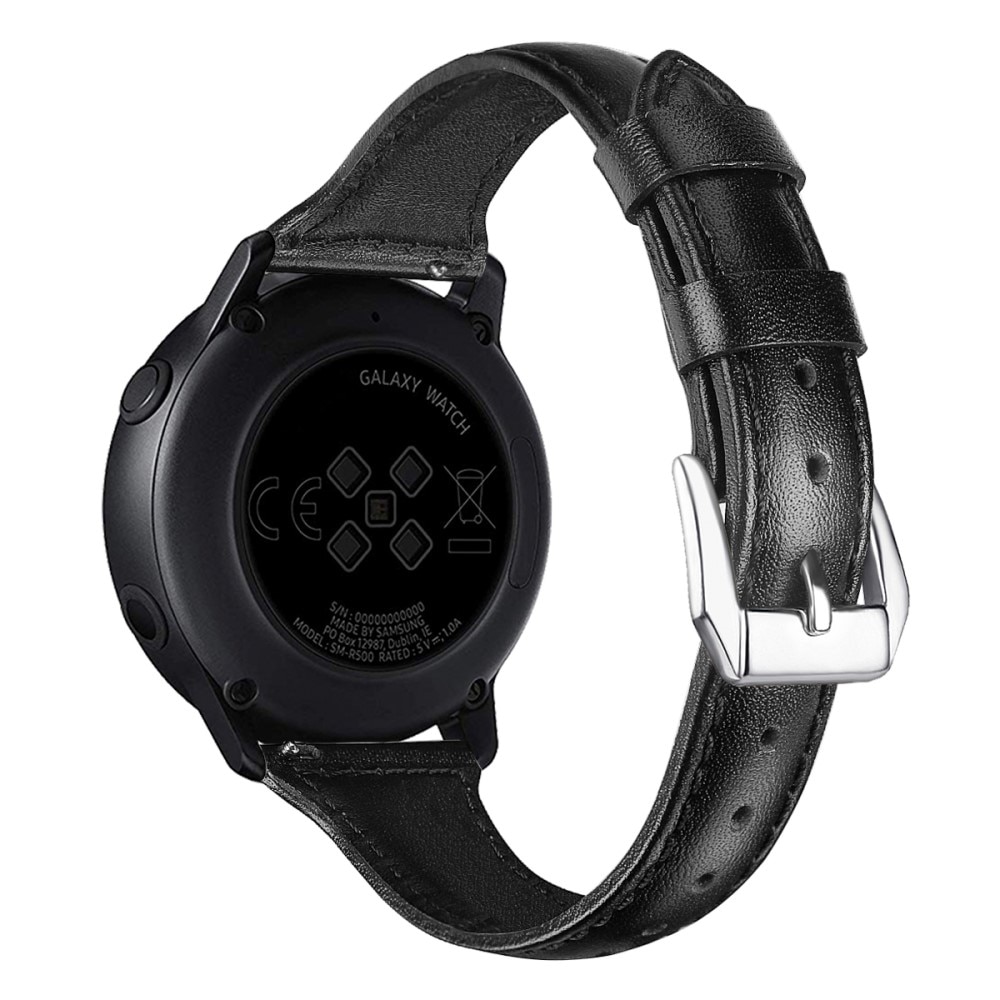 Samsung Galaxy Watch FE Skinnreim Slim svart