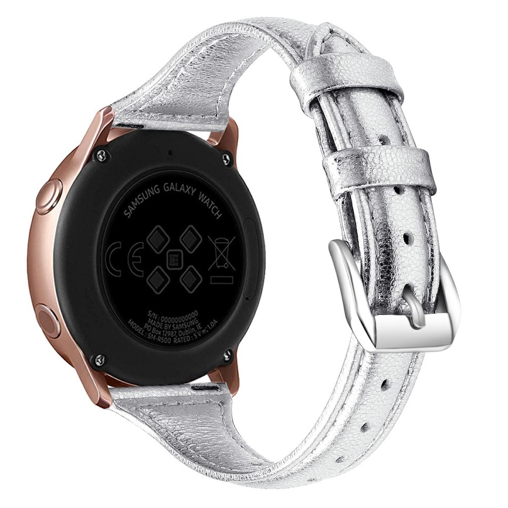 Samsung Galaxy Watch 7 40mm Skinnreim Slim sølv