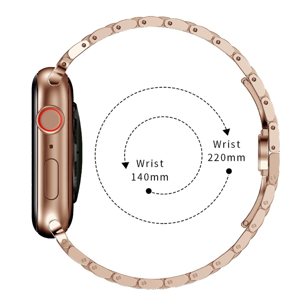 Business Metal Reim Apple Watch 44mm rosegull